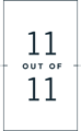 11outof11 logo